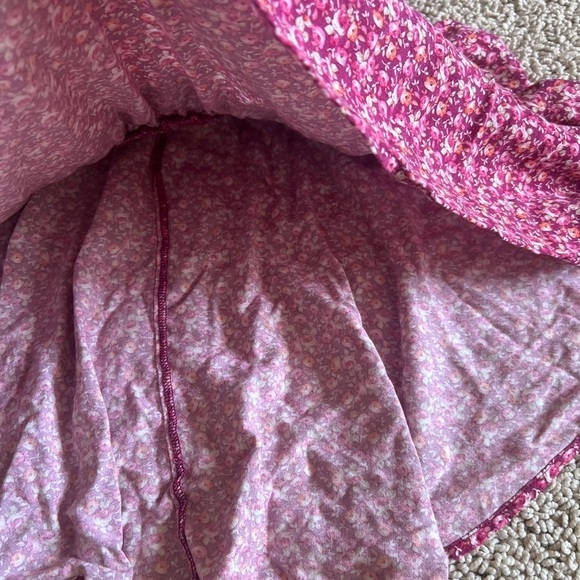 Aeropostale Pink Ruffled Tiered Mini Skirt 310 - Picture 5 of 9